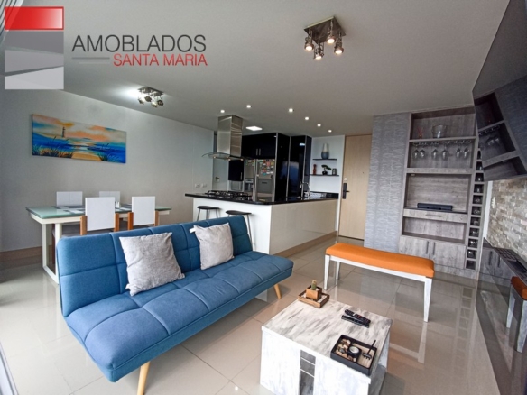 Apartment with beautiful view in poblado. AS1315