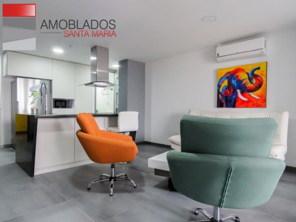 Comfortable furnished apartment in laureles. AS2103