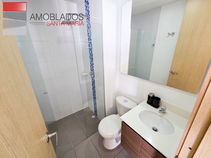 Furnished Apartment in Altos del Poblado, Medellín. AS1314