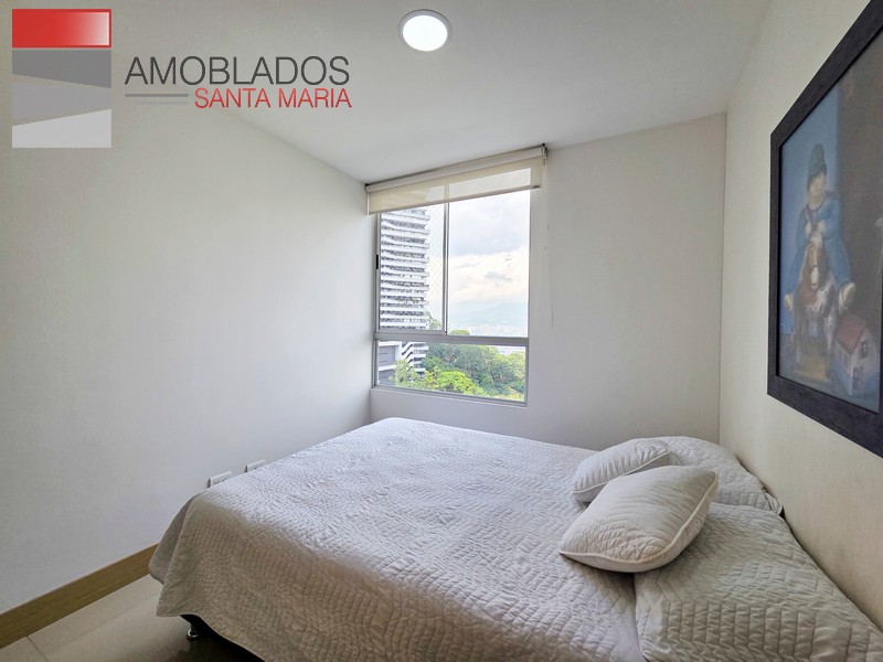Furnished Apartment in Altos del Poblado, Medellín. AS1314