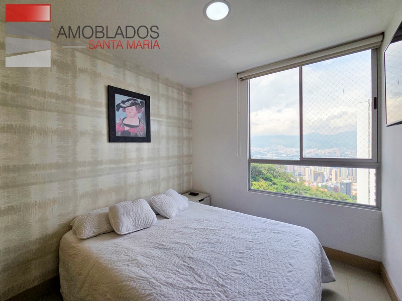 Furnished Apartment in Altos del Poblado, Medellín. AS1314