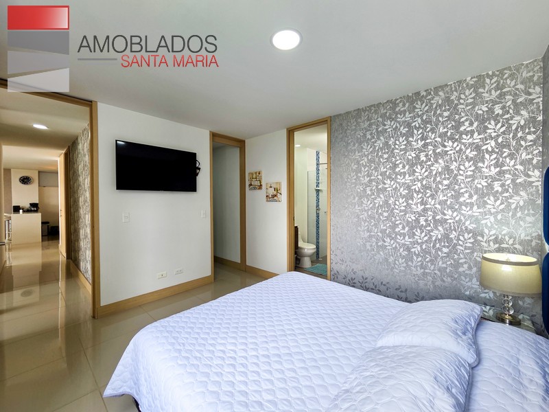 Furnished Apartment in Altos del Poblado, Medellín. AS1314