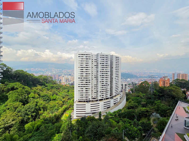 Furnished Apartment in Altos del Poblado, Medellín. AS1314