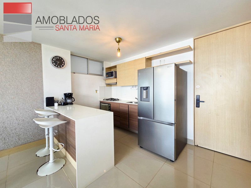 Furnished Apartment in Altos del Poblado, Medellín. AS1314