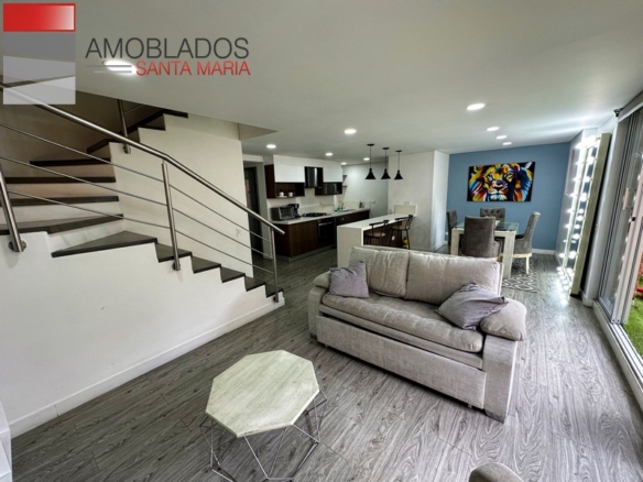 Furnished duplex in Poblado, luxurious. AS1210