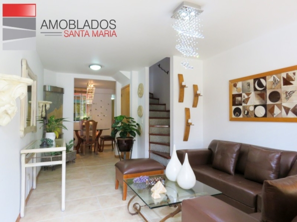 Furnished house in the upper side Poblado. AS1309