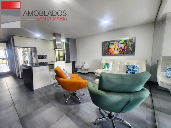 Modern Furnished Apartment in Medellín, Laureles. AS2103