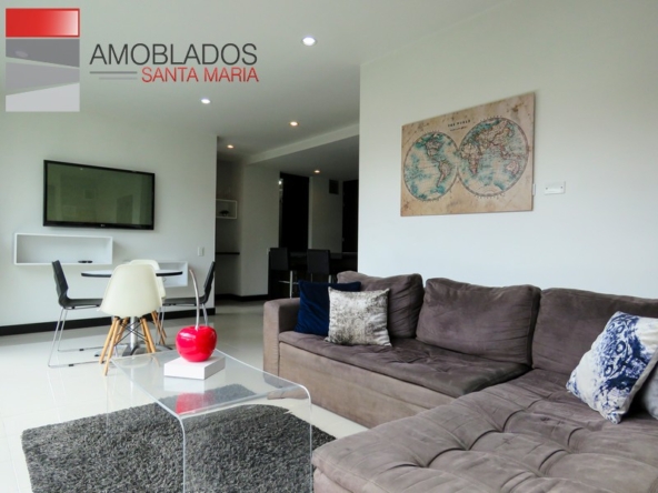 Pleasant Furnished Apartment in Poblado. AS1220