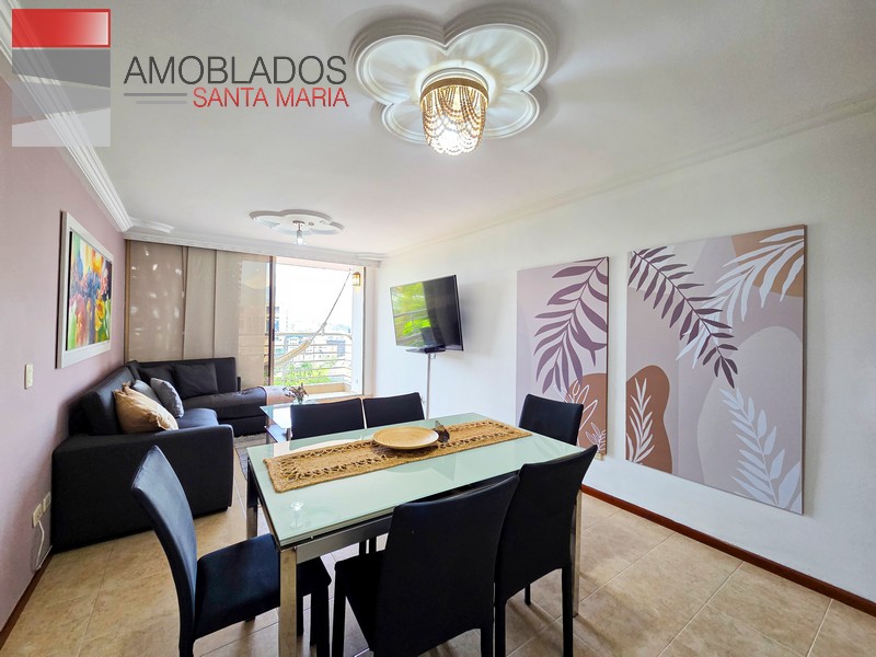 Furnished Apartment in Poblado, Oviedo Neighborhoodo. AS1331
