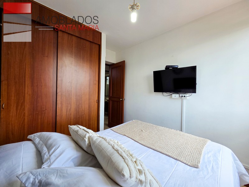 Furnished Apartment in Poblado, Oviedo Neighborhoodo. AS1331