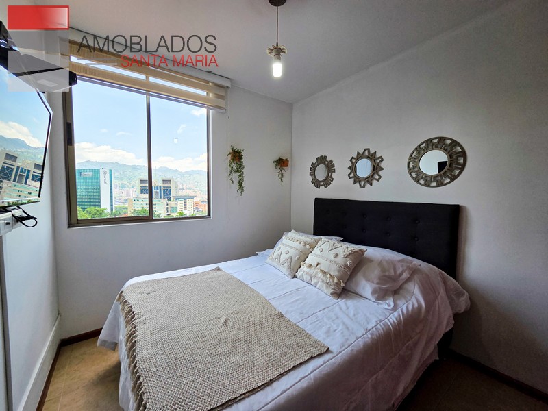 Furnished Apartment in Poblado, Oviedo Neighborhoodo. AS1331