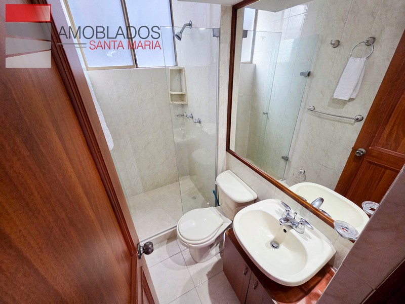 Furnished Apartment in Poblado, Oviedo Neighborhoodo. AS1331