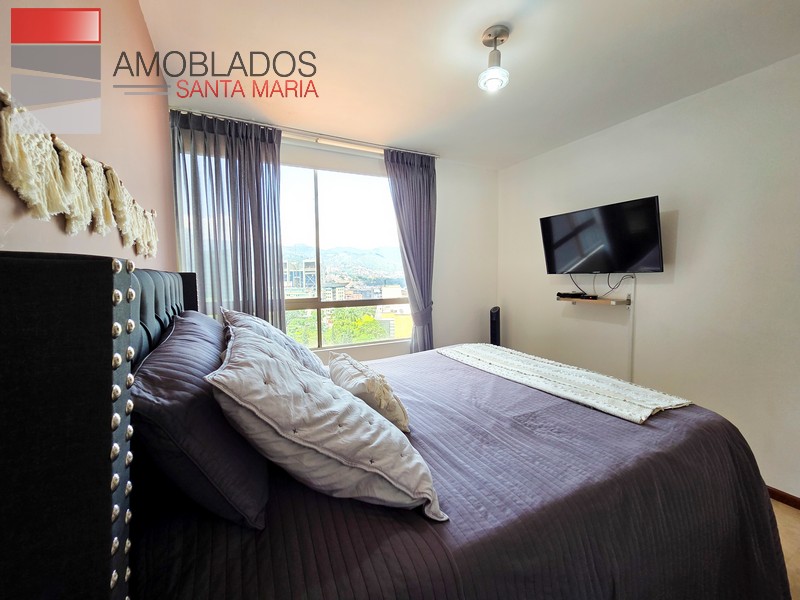 Furnished Apartment in Poblado, Oviedo Neighborhoodo. AS1331