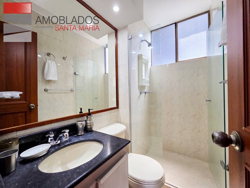 Furnished Apartment in Poblado, Oviedo Neighborhoodo. AS1331