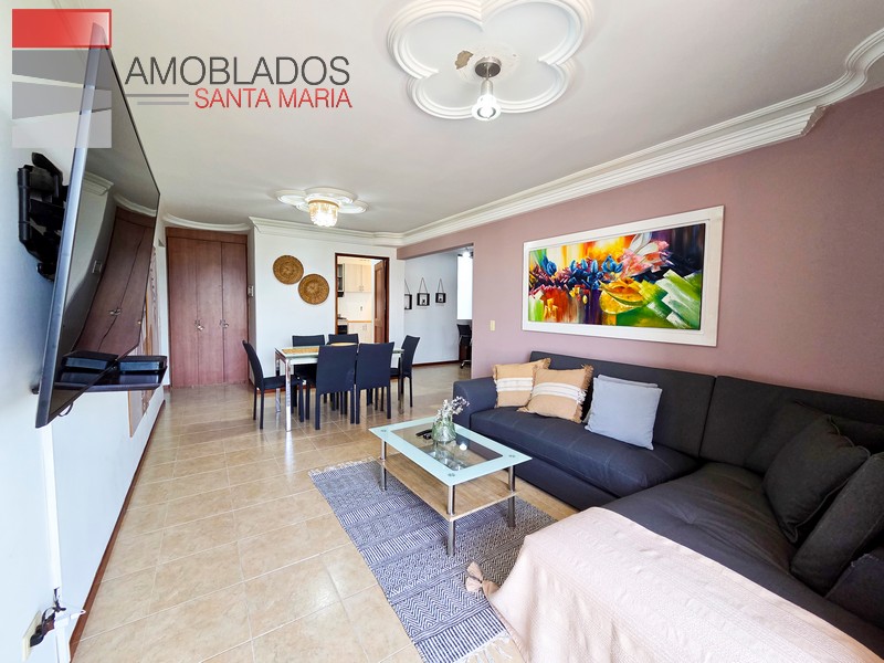 Furnished Apartment in Poblado, Oviedo Neighborhoodo. AS1331