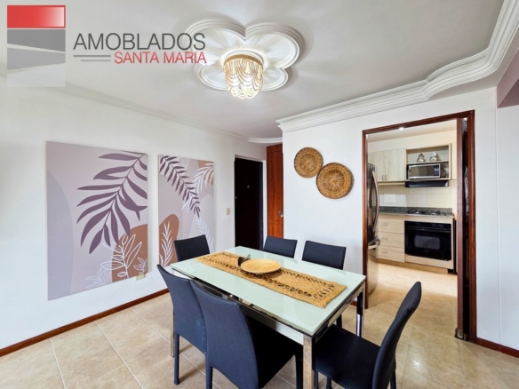 Furnished Apartment in Poblado, Oviedo Neighborhoodo. AS1331