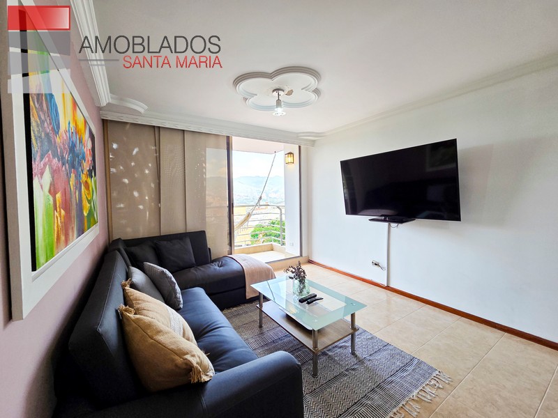 Furnished Apartment in Poblado, Oviedo Neighborhoodo. AS1331
