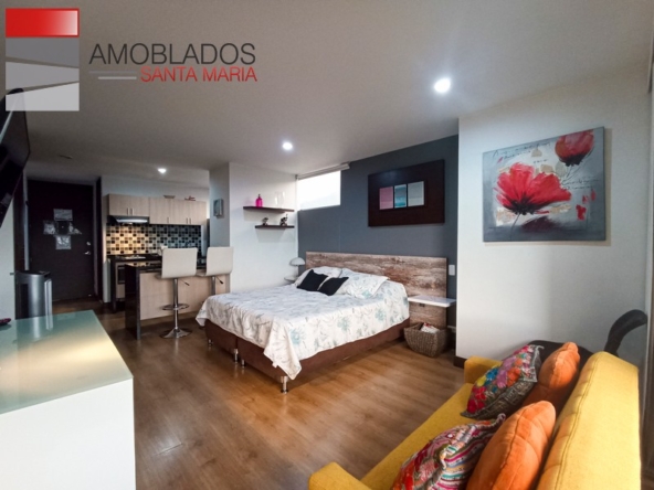 A very special apartment in the middle of everything for rent, Poblado. AS1137