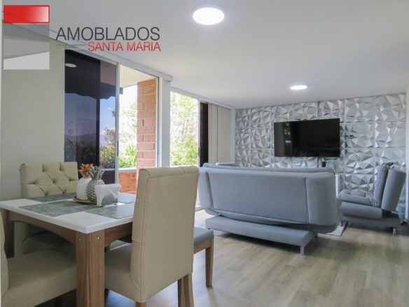 3 bedrooms apartment central location Poblado. AS1342