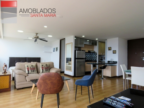 Furnished Apartment in Poblado | golden mile. AS1151
