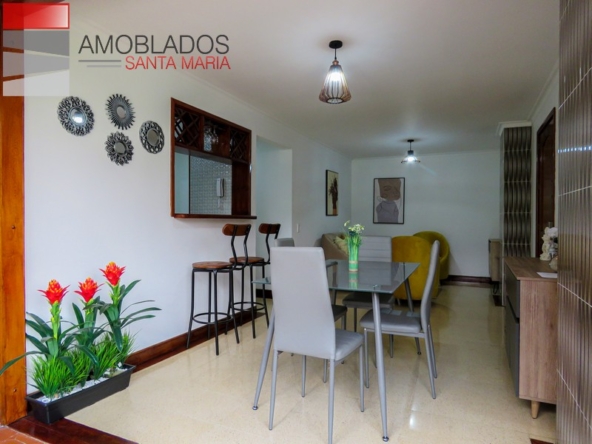 Furnished Apartment in Aguacatala. AS1252