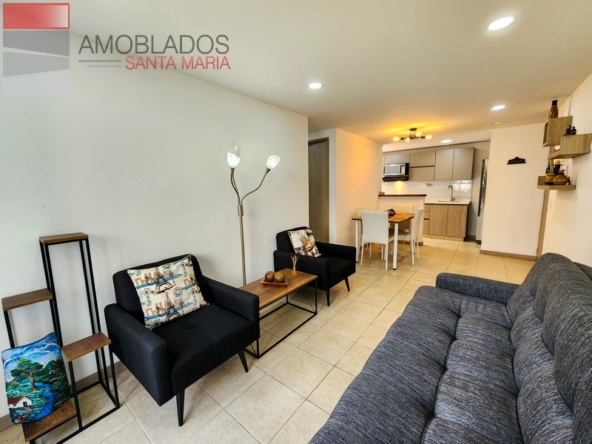 Furnished apartment in Los Colores Medellín. AS2345