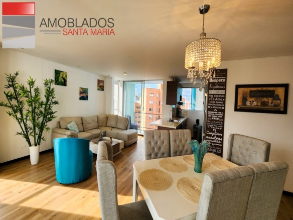 Elegant Furnished Apartment in Laureles. AS2356