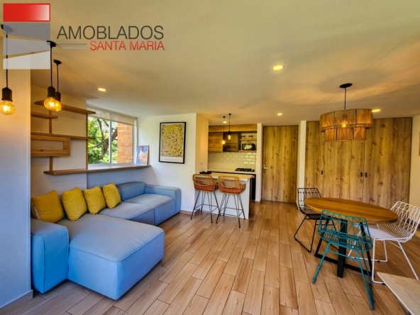 Furnished Apartment in El Poblado, La Linde. AS1159