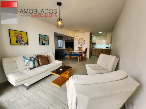 Spacious and beautiful Furnished Apartment in El Poblado, Oviedo. AS1362