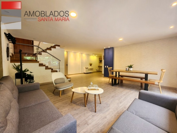 Furnished duplex apartment in El Poblado, San Lucas. AS1371