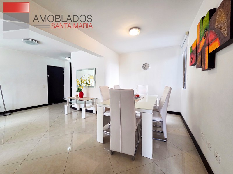 Comfortable Furnished Apartment in El Poblado, Golden Mile. AS1372