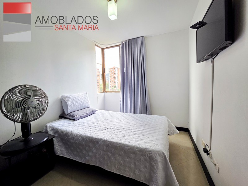 Comfortable Furnished Apartment in El Poblado, Golden Mile. AS1372