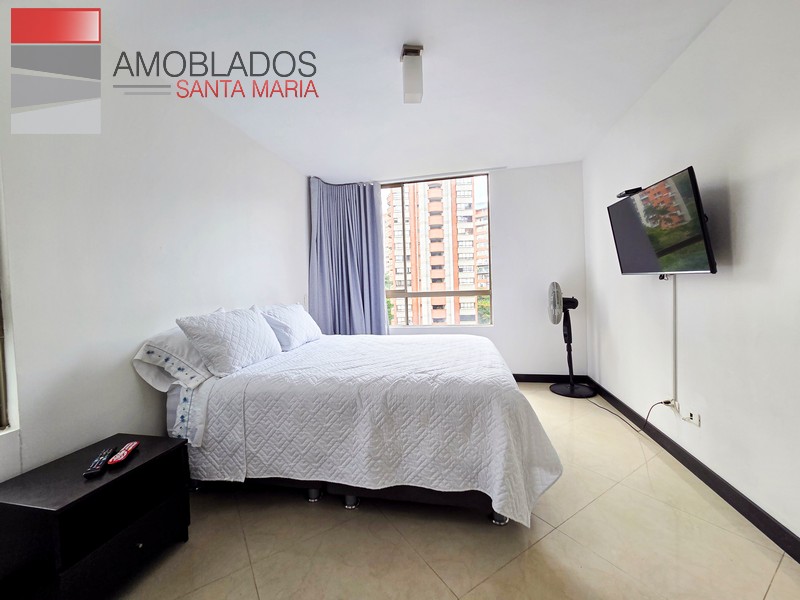 Comfortable Furnished Apartment in El Poblado, Golden Mile. AS1372