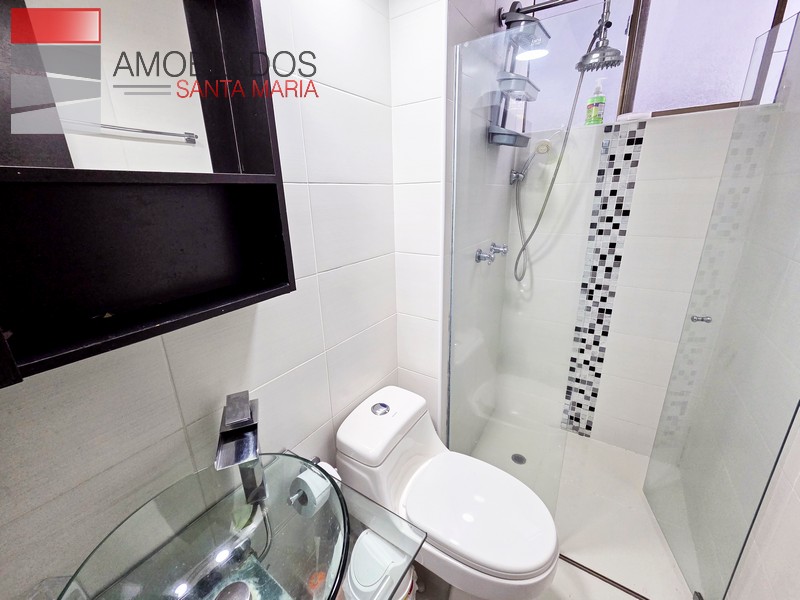 Comfortable Furnished Apartment in El Poblado, Golden Mile. AS1372