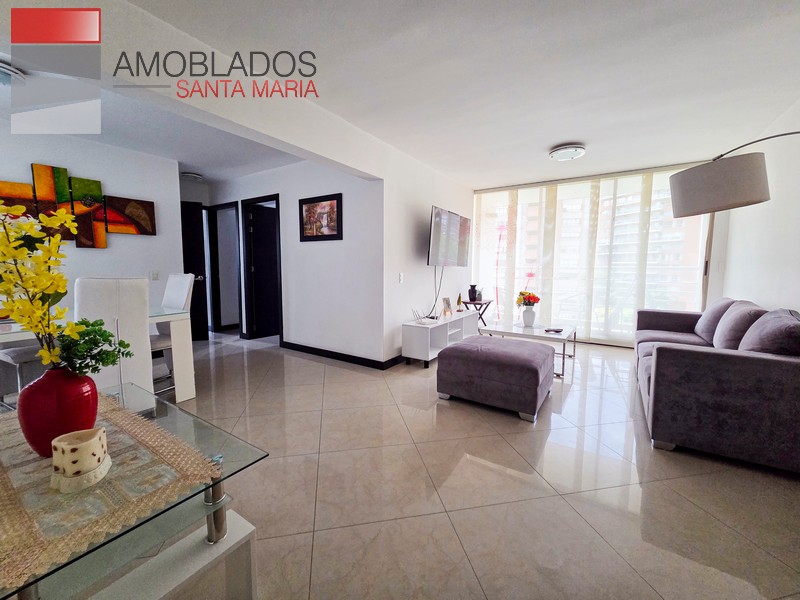 Comfortable Furnished Apartment in El Poblado, Golden Mile. AS1372