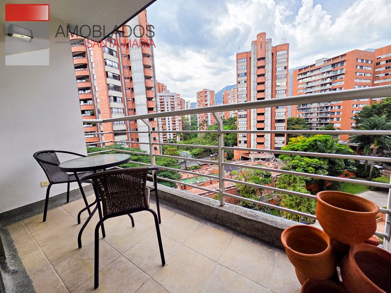 Comfortable Furnished Apartment in El Poblado, Golden Mile. AS1372