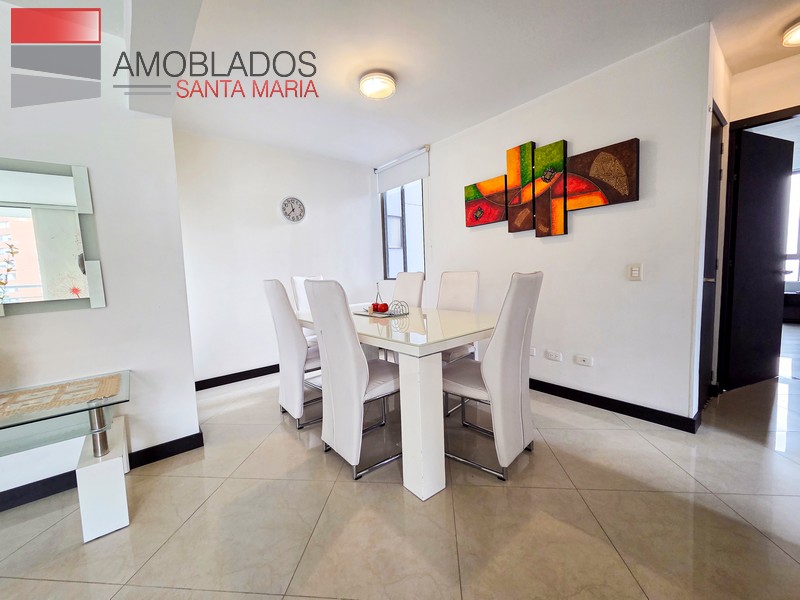 Comfortable Furnished Apartment in El Poblado, Golden Mile. AS1372
