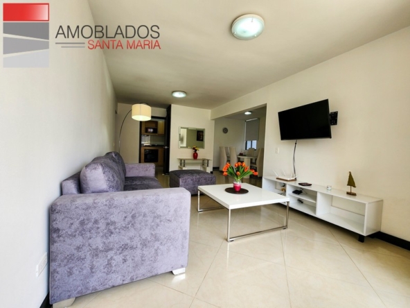 Comfortable Furnished Apartment in El Poblado, Oviedo. AS1372
