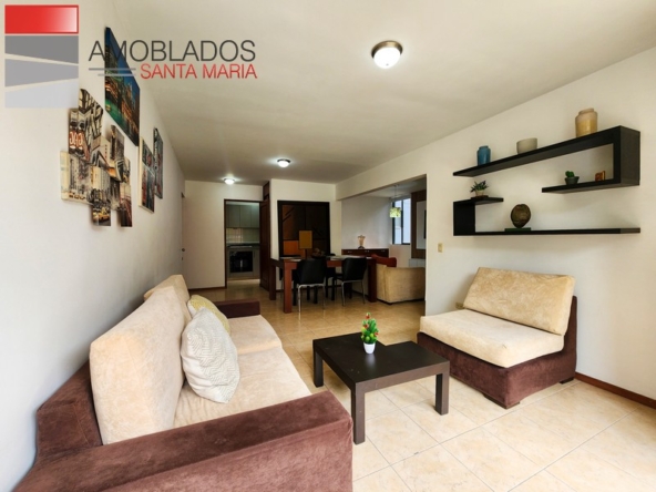 Furnished Apartment in Poblado, Oviedo. AS1374