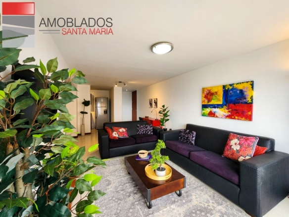 Furnished Apartment in Medellín. In Poblado. AS1279