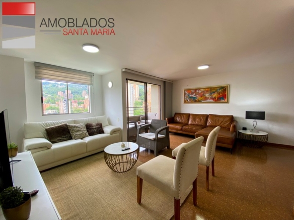 Furnished Apartment in Medellin, In Poblado. AS1393