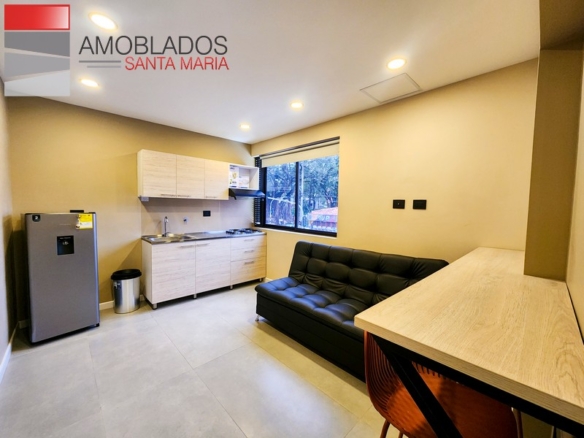 Furnished Apartment in Medellin, Poblado Park. AS1190