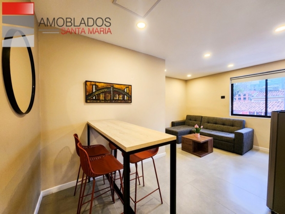 Furnished Apartment in Medellin, Poblado Park. AS1191