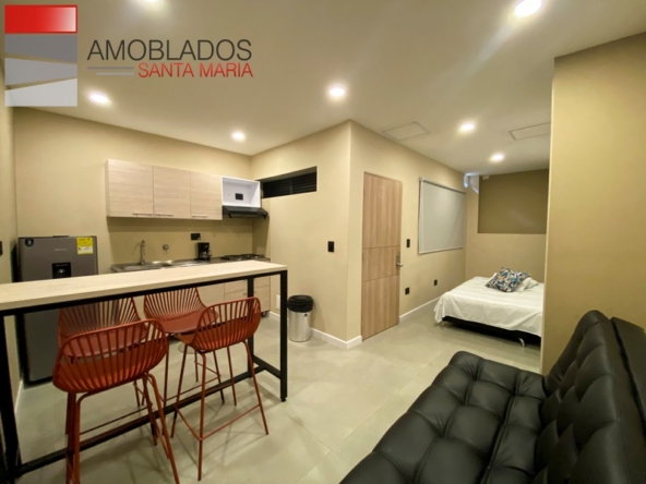 Furnished Apartment in Medellin, In Poblado. AS1189