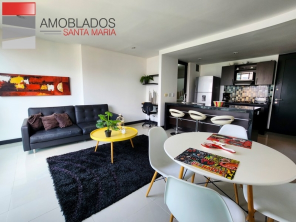 Furnished Apartment in Medellin. In Poblado. AS1188