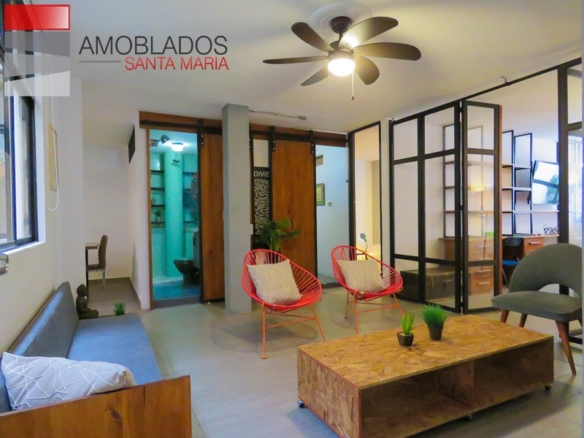 Furnished Apartment in Medellín, Laureles Sector. AS2296