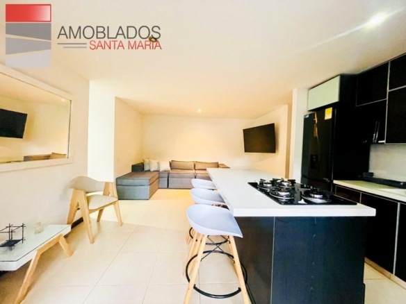 Furnished Apartment in Altos del Poblado. AS13102
