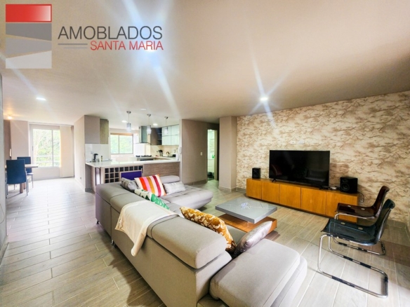 Furnished Duplex Apartment in Poblado, La Frontera. AS13104