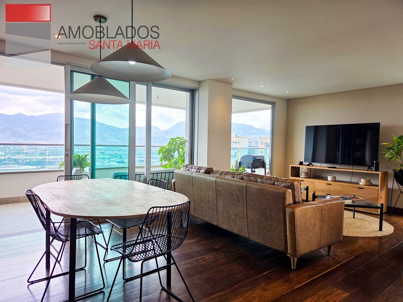 Furnished Apartment in Poblado, Los Parra. AS12112