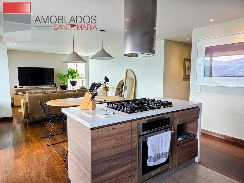 Furnished Apartment in Poblado, Los Parra. AS12112